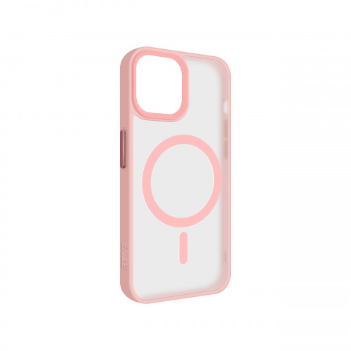 Чехол Metal Buttons with MagSafe Colorful для iPhone 14 /peach/